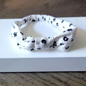 Janie and Jack black and white headband one size 🤍